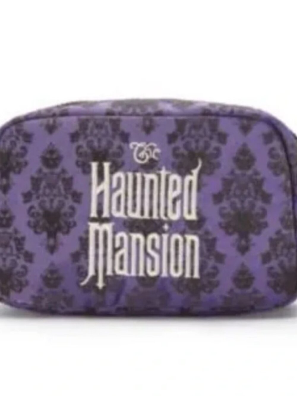 Disney Parks Purple Wallpaper Velvet Haunted Mansion Fanny Pack Belt Bag